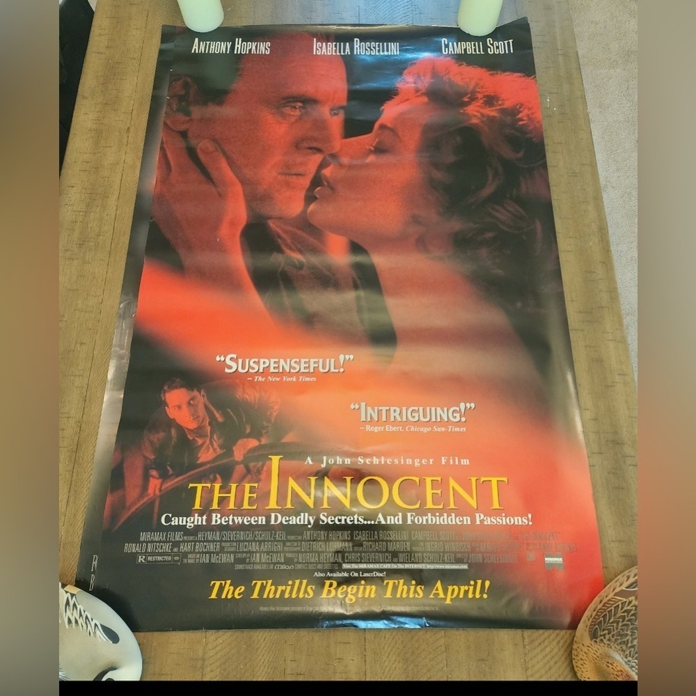Vtg 90's movie promo posters lot of 11 lot 1 - Picture 4 of 11